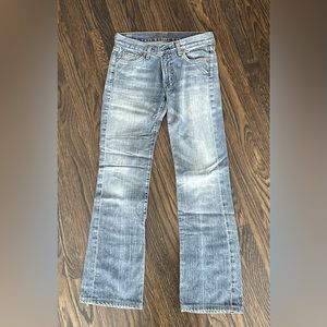7 for all mankind bootcut jeans. Size 27
